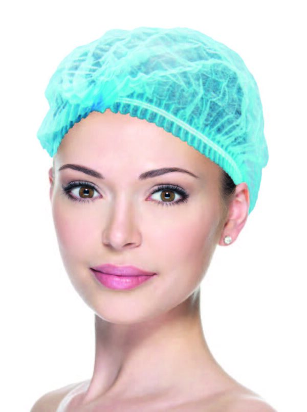 Blue Disposable Headcap