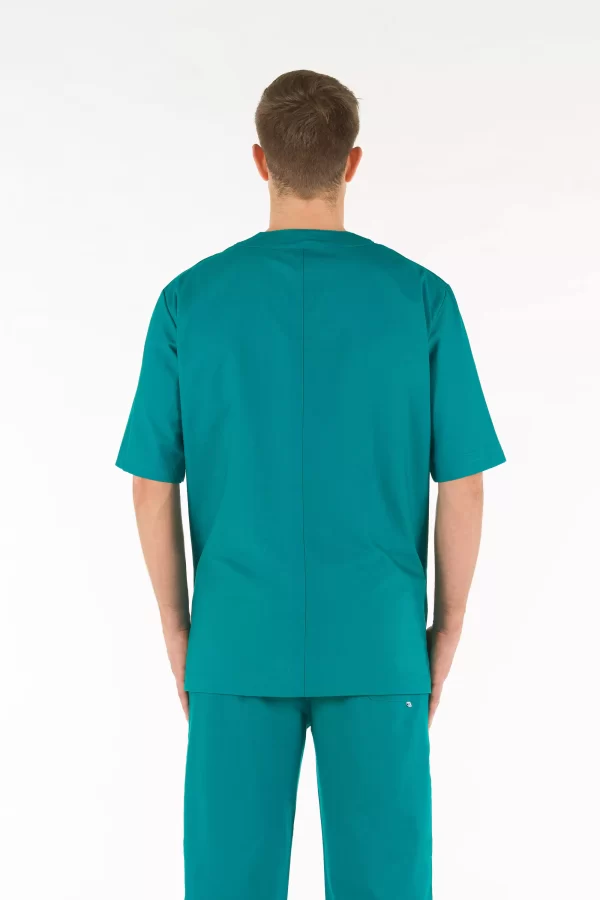 UNISEX ‘V’ Tunic Green - Image 8