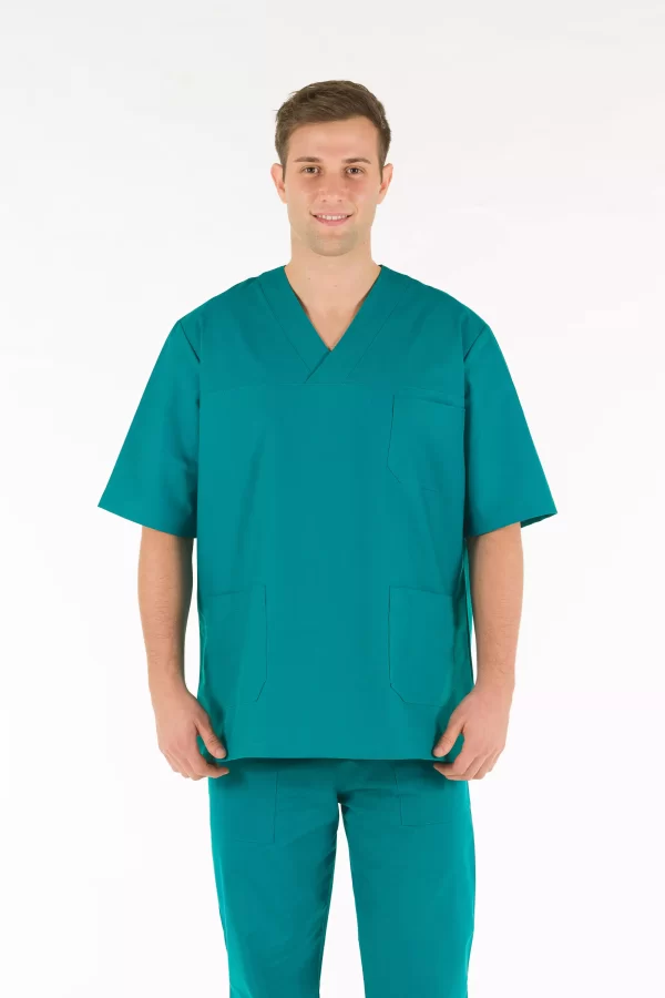 UNISEX ‘V’ Tunic Green - Image 5