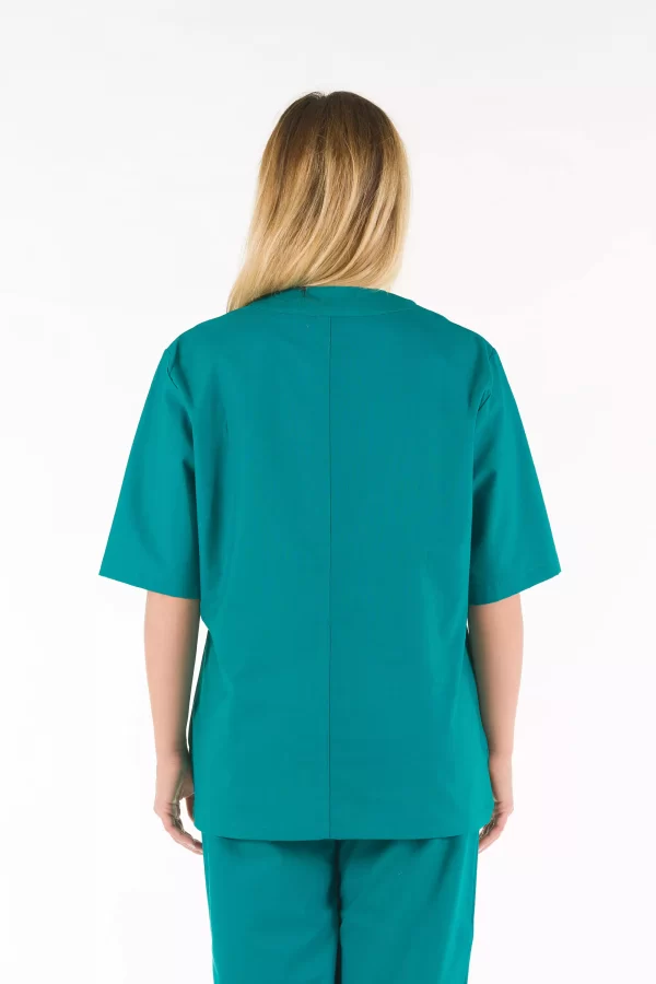 UNISEX ‘V’ Tunic Green - Image 4