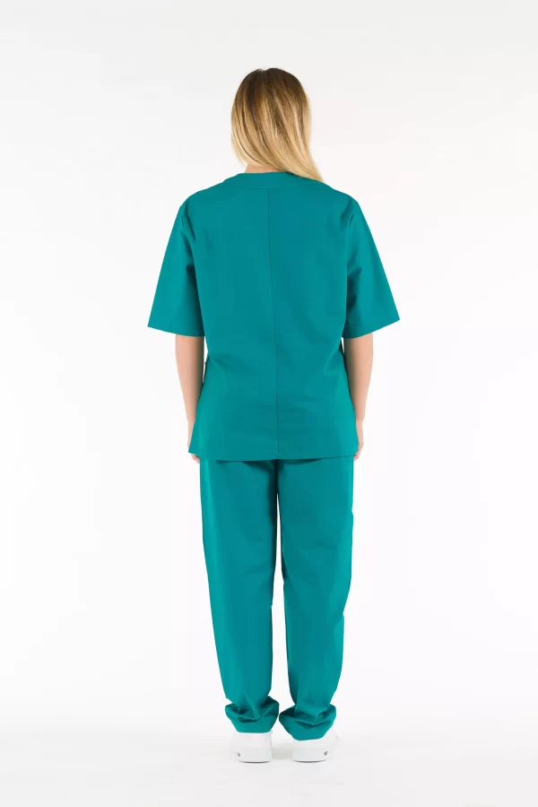 UNISEX ‘V’ Tunic Green - Image 3